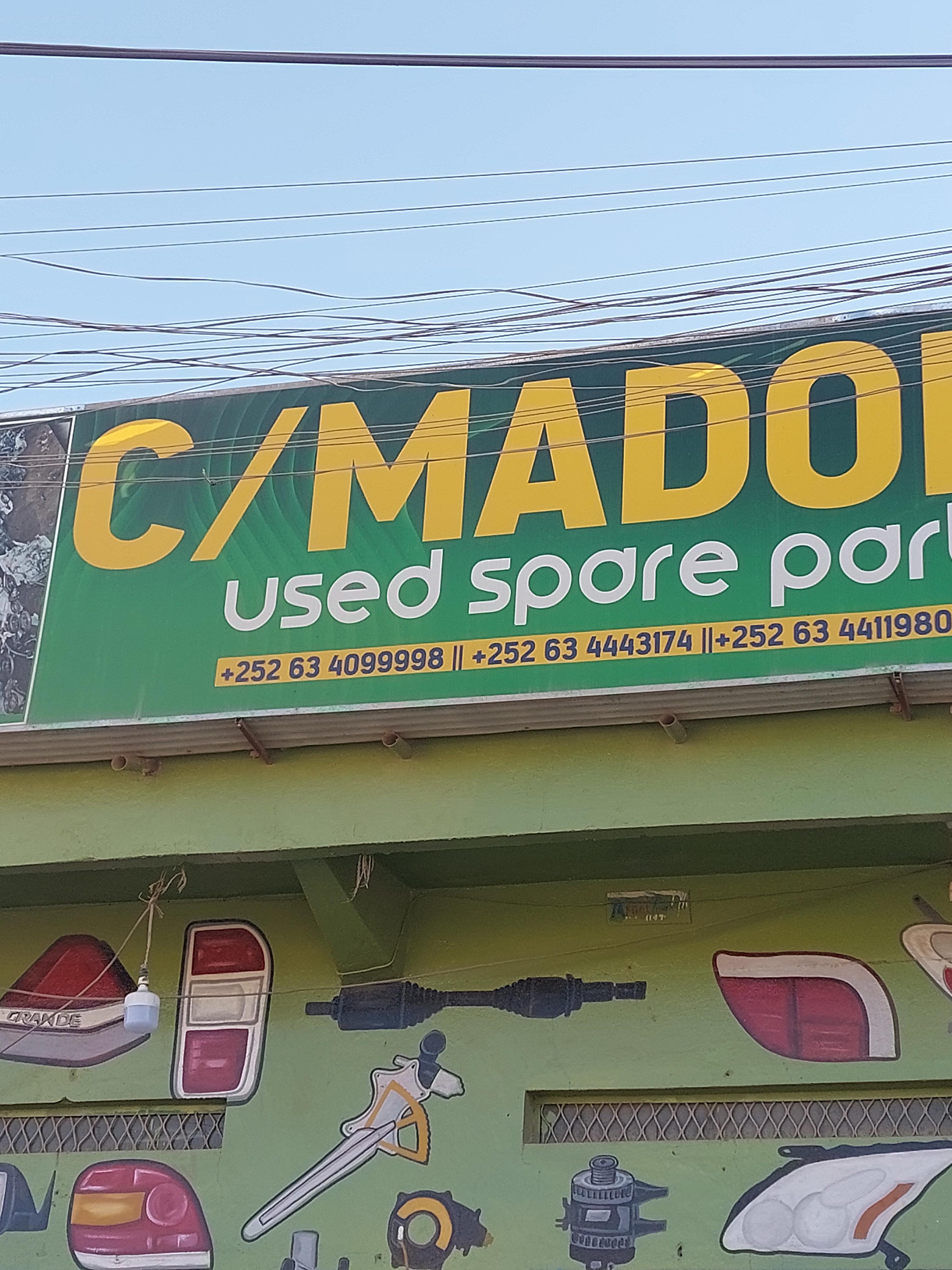 C/madobe used spare parts