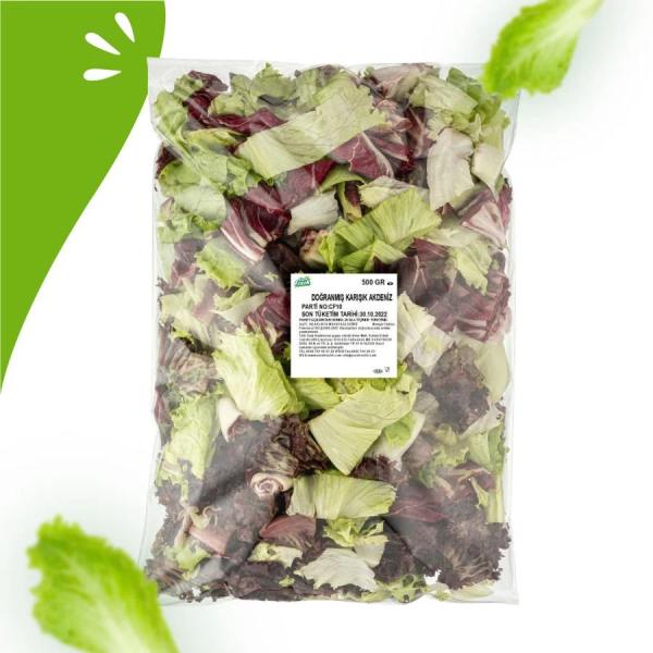 Doğranmış Karışık Akdeniz Salata 500 g